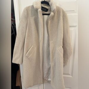 Cream Teddy Jacket